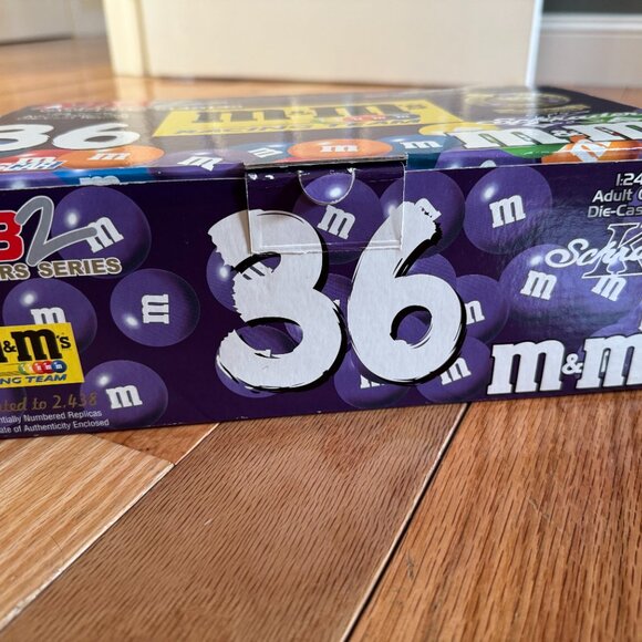 TEAM CALIBER 1:24 #36 K SCHRADER M&M Owner's Series Brand New Limited to 2,438 - Picture 9 of 11